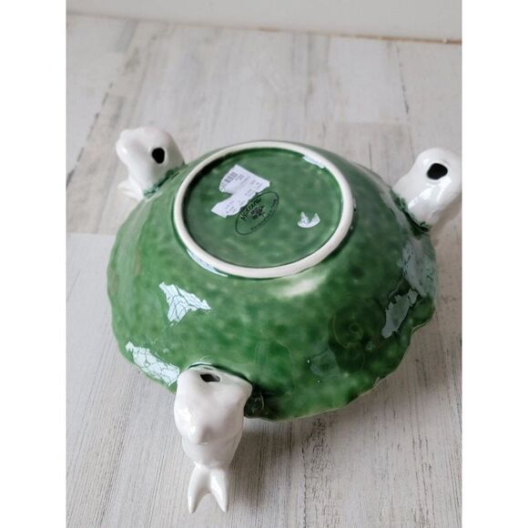 Maxcera cabbage Easter Bunny Bowl dish Decor home - Picture 8 of 9